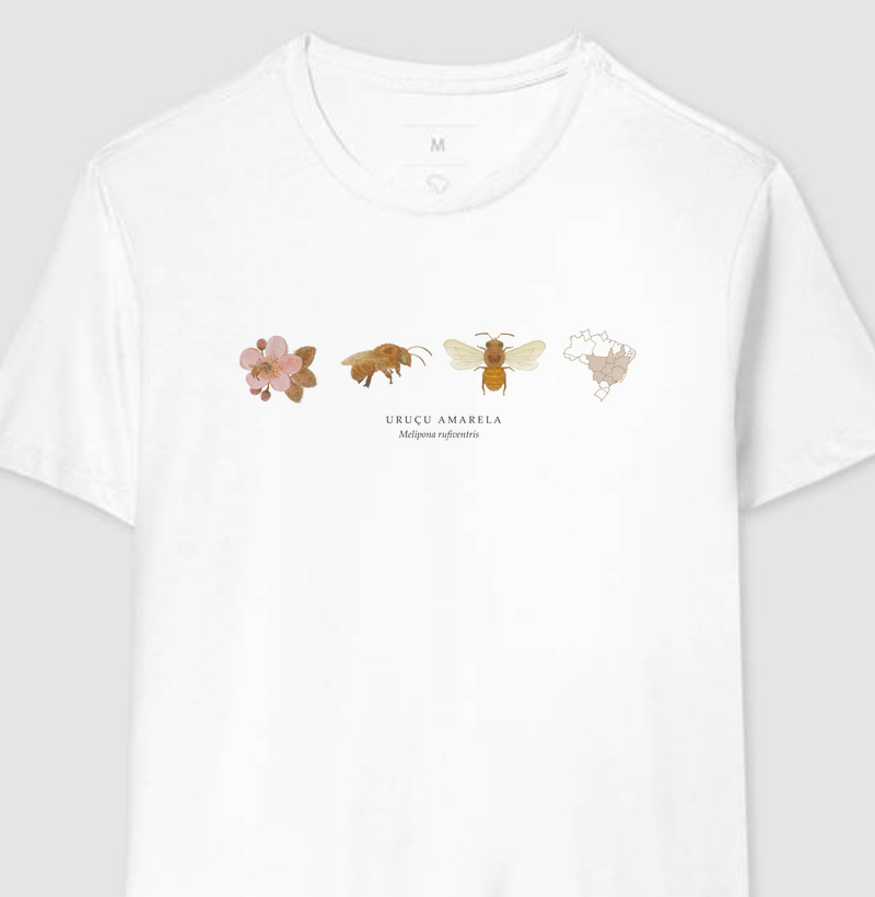 Camiseta Uruçu Amarela