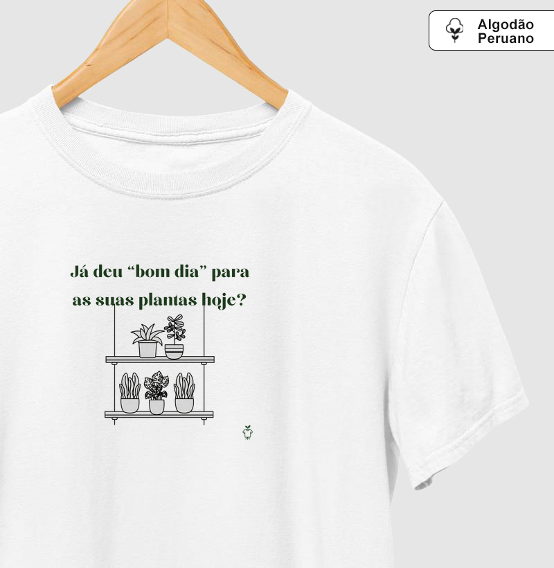 Já deu bom dia para as suas plantas hoje?