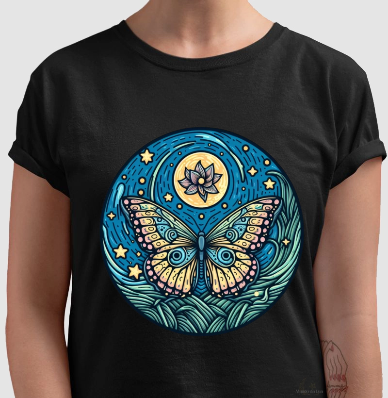 Borboleta Lotus Pintura