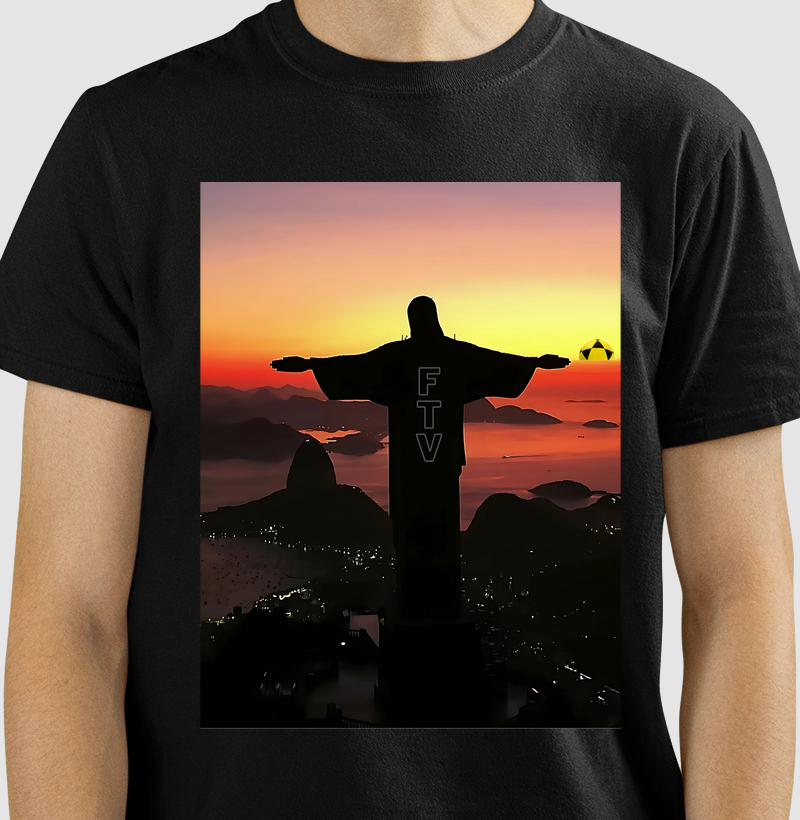 Camiseta Futevôlei Cristo