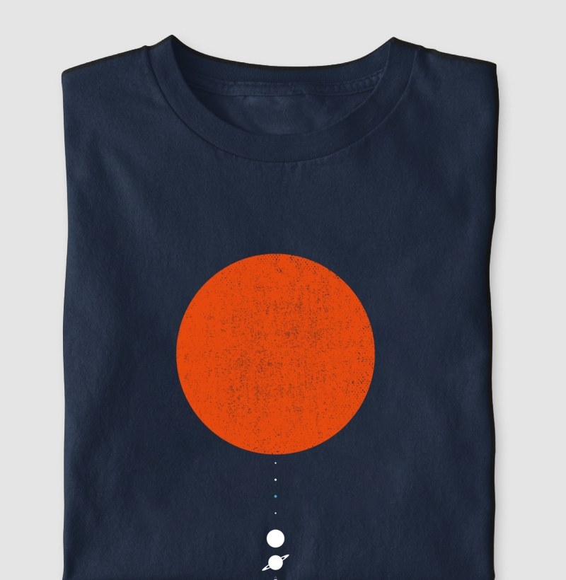 Sistema solar minimalista