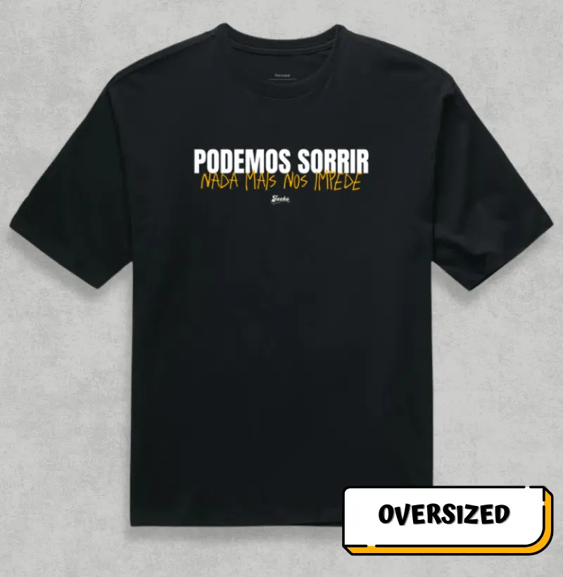 Podemos sorrir, nada mais nos impede