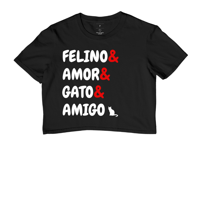 Camiseta jogo de palavras gato