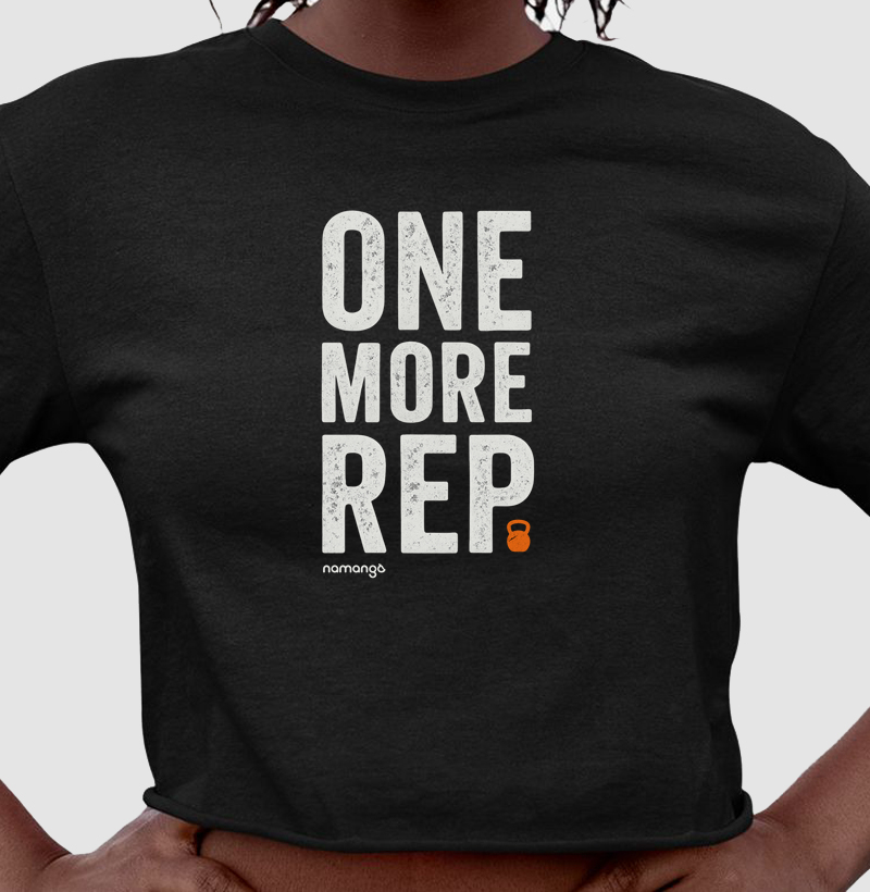 Cropped One More Rep Cross – Na Manga