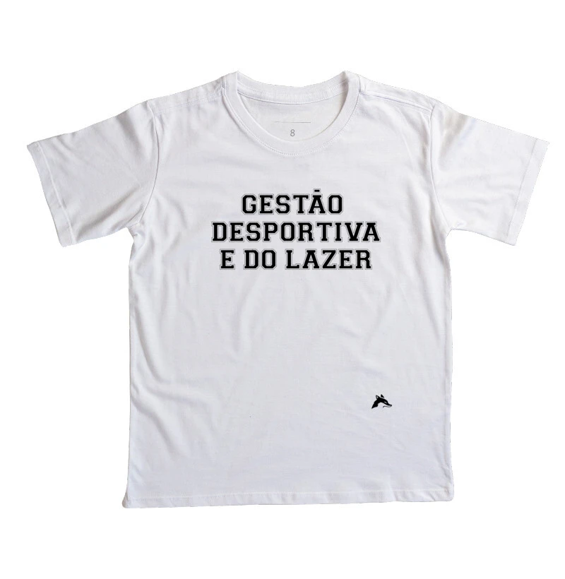 Camiseta Infantil Gestão Desportiva e do Lazer Classic
