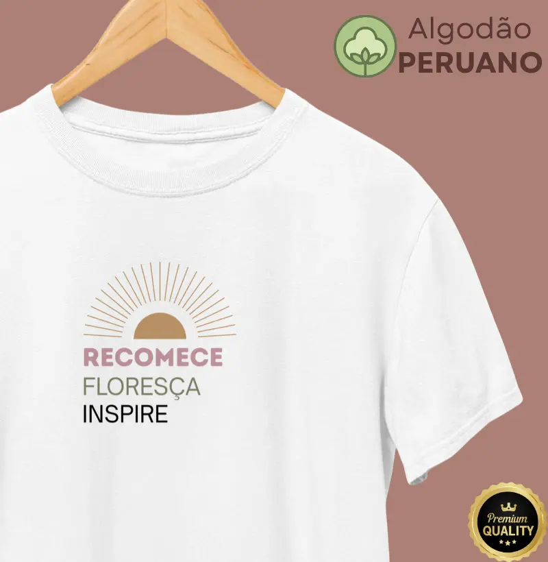 Recomece, Floresça, Inspire