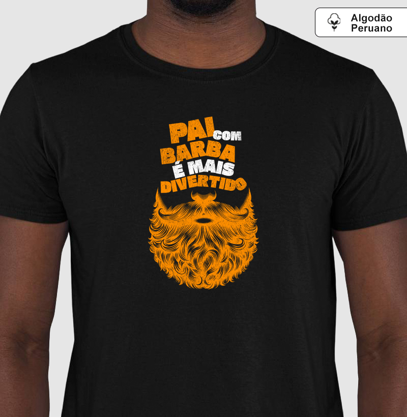 Camiseta Algodão Peruano Barbudo