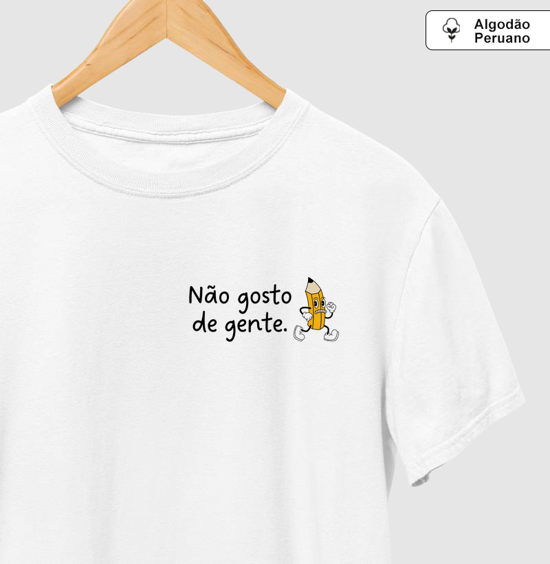 NÃO GOSTO DE GENTE(ESCRITO)
