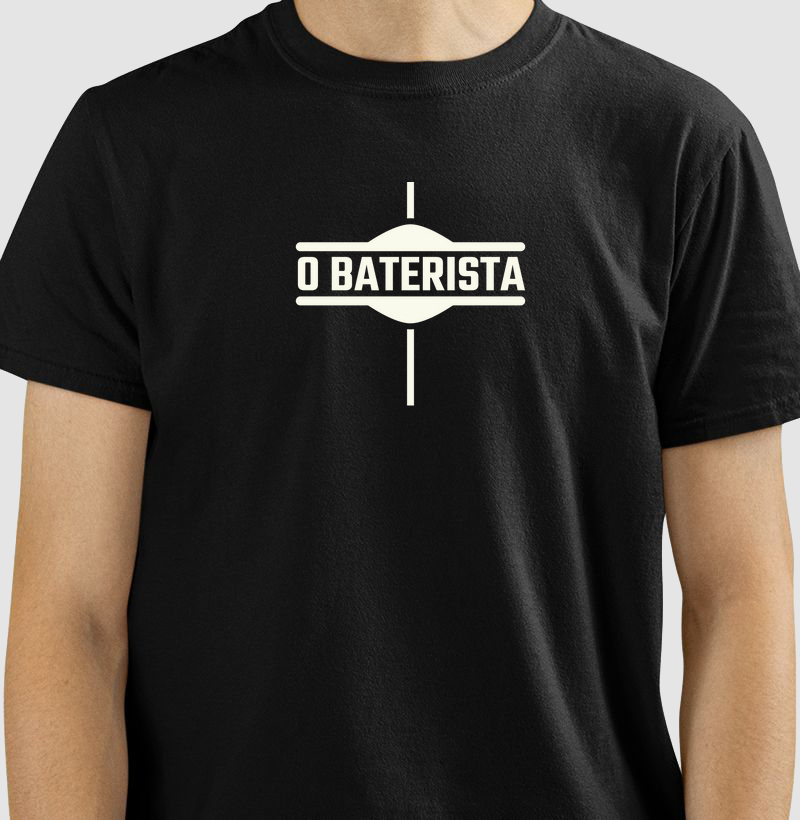 Camisa "O baterista" 02 