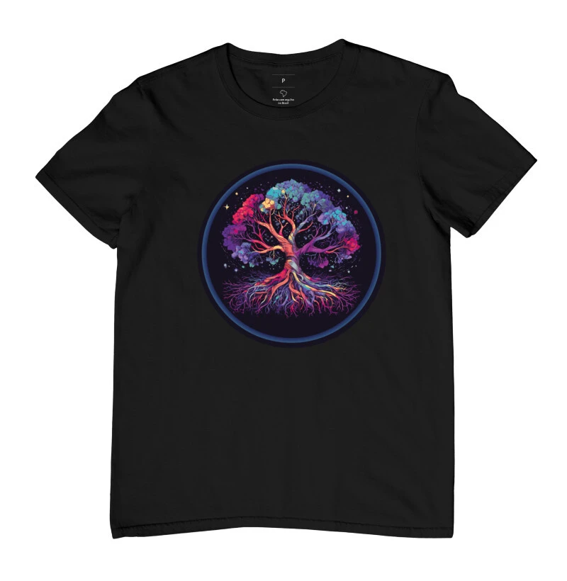 Camiseta - Árvore da vida matizada