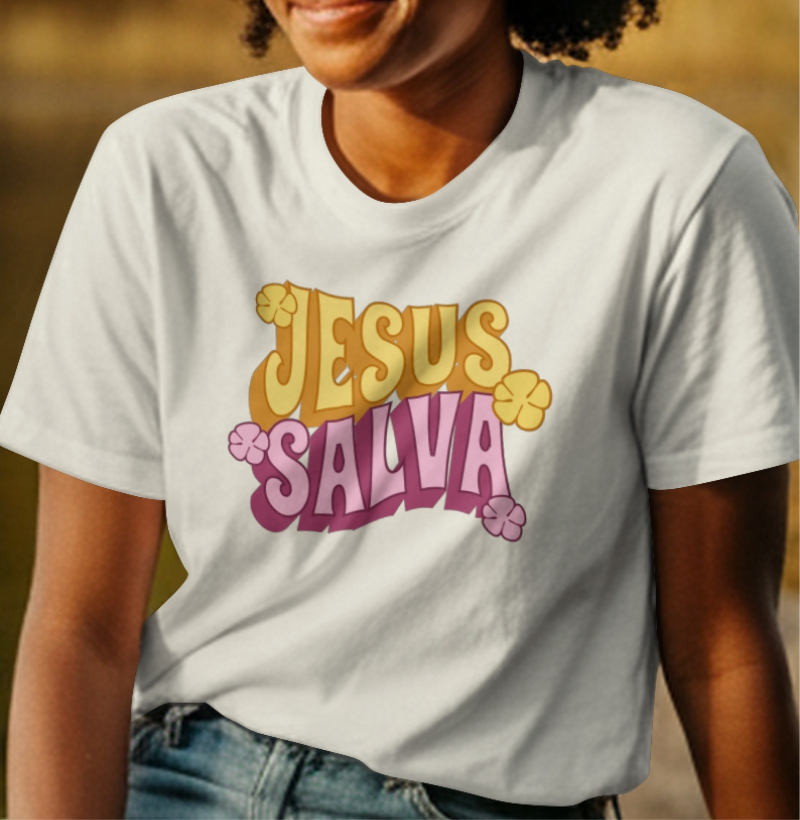 Camiseta Jesus salva