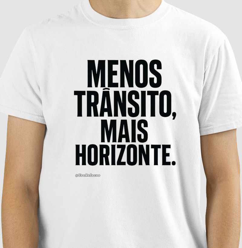 Menos trânsito, mais horizonte