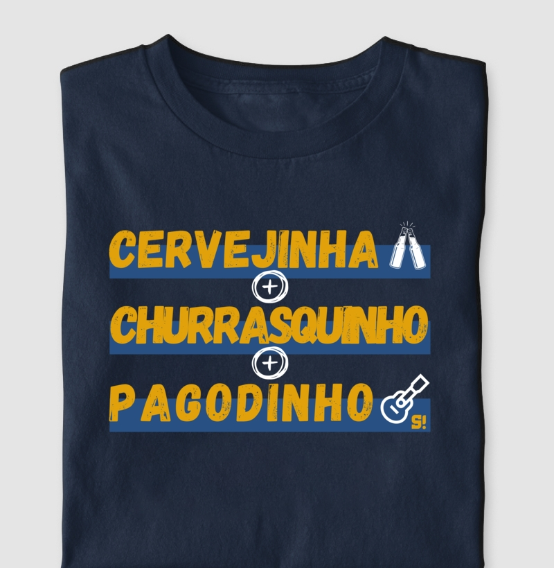 pagodinho + churrasquinho + cervejinha
