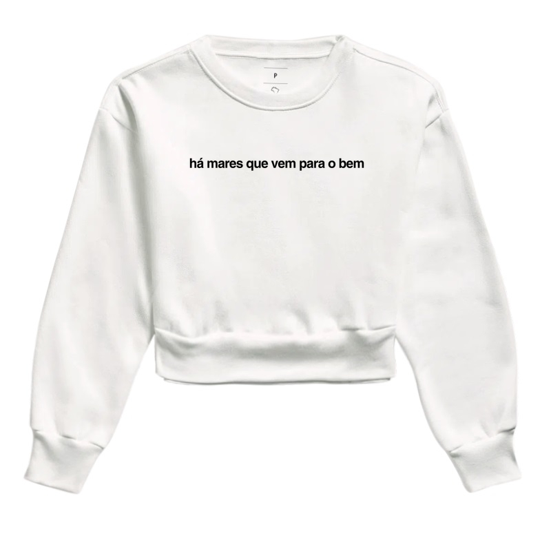 Camiseta "Há Mares Que Vem Para O Bem" | Otimismo e Surfwear | Surf For Fun Wear