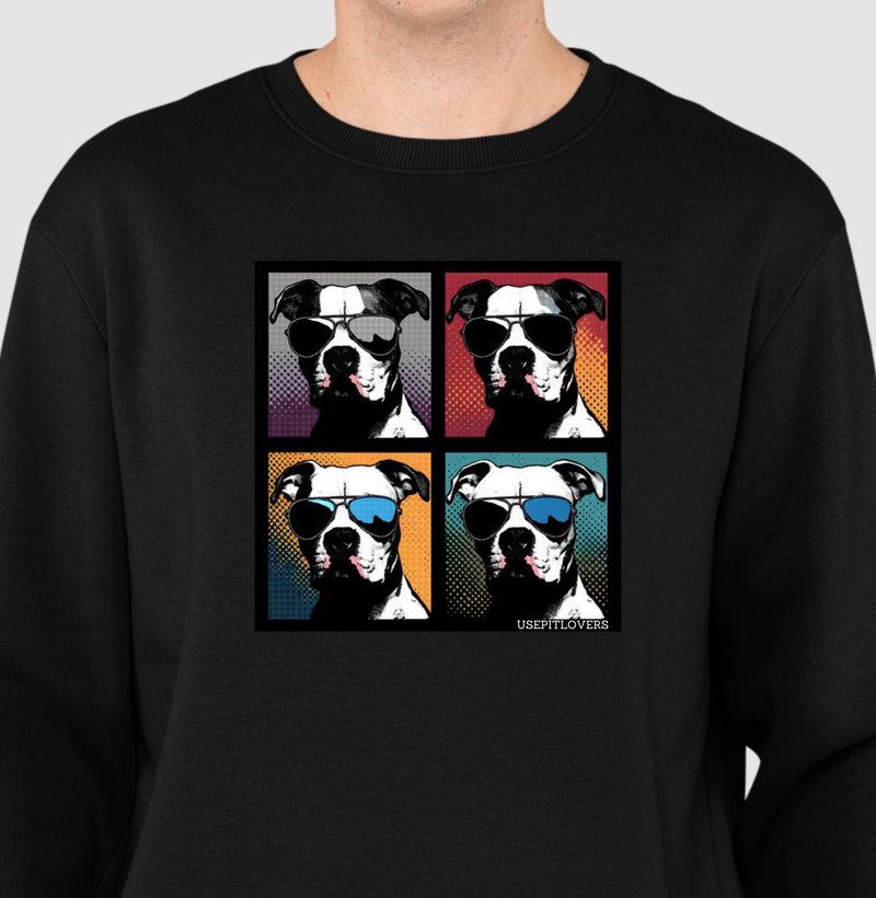 Pit bulls pop art 