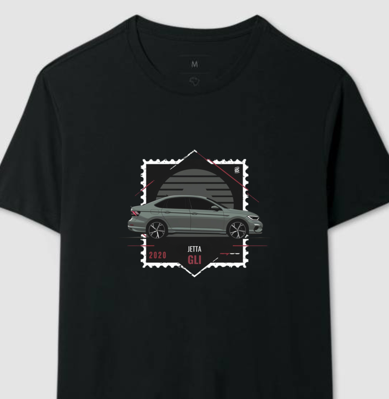 Camiseta Manga Curta Jetta GLI Sided