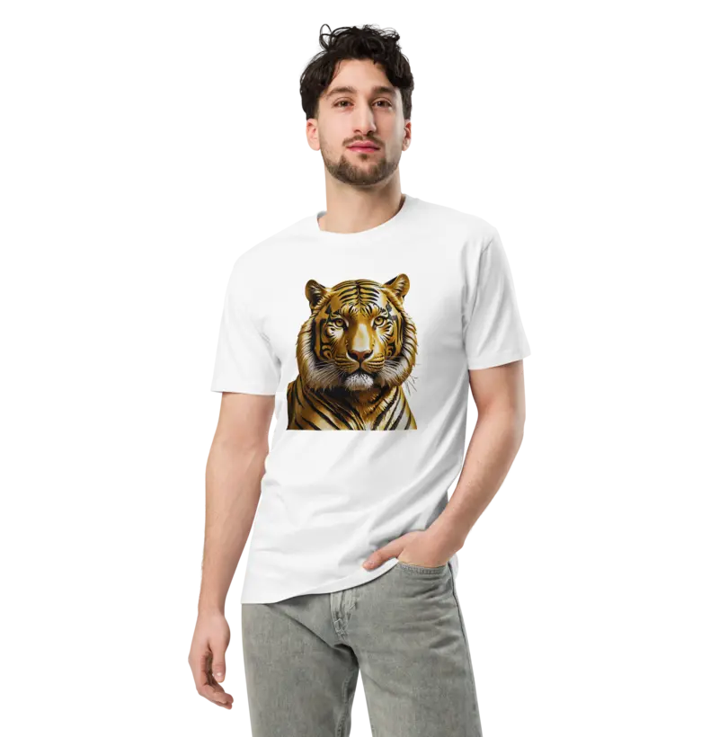Vista-se com Coragem e Poder: Adquira Sua Camiseta do Arquétipo Tigre!