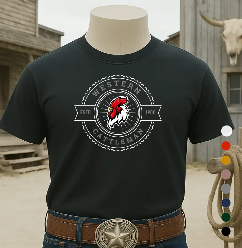 Camiseta Galo CATTLEMAN