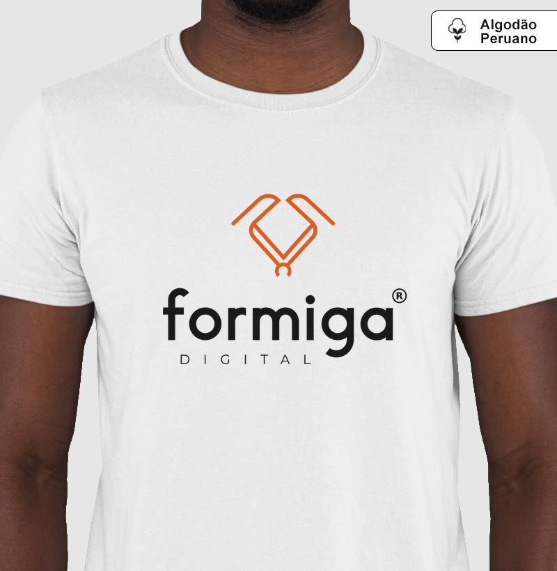Camiseta peruana formiga digital (masc/fem)