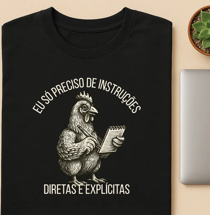 Eu só preciso de Instruções Diretas e Explícitas