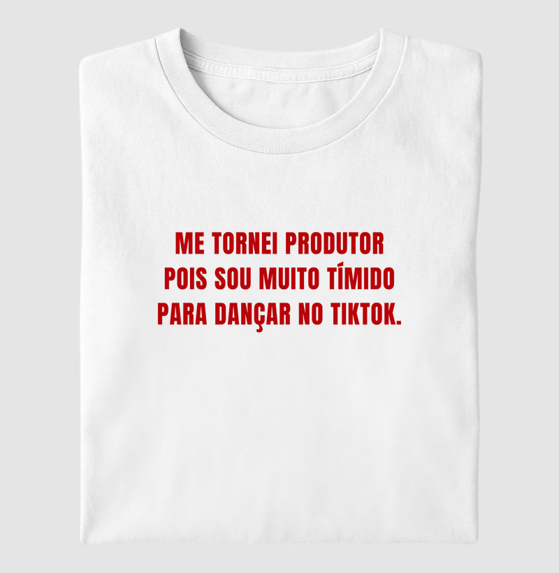 Produtor tímido