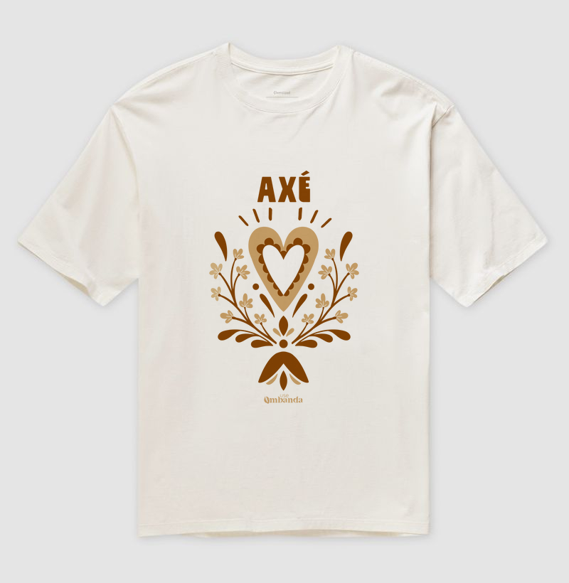 Camiseta Oversized - Axé