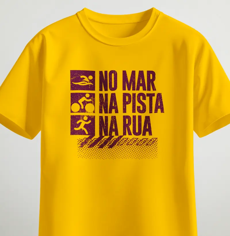 No mar, na pista, na rua