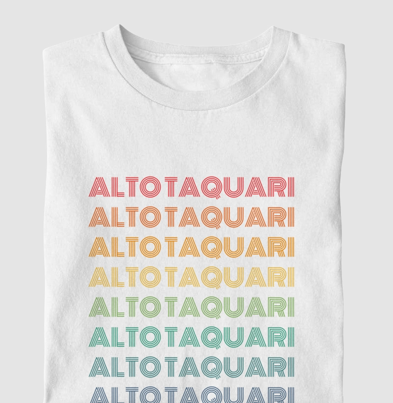 Alto Taquari Letreiro Retrô