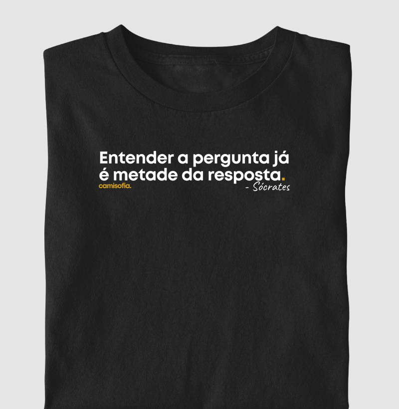 Sócrates - Entender a Pergunta Já é Metade da Resposta