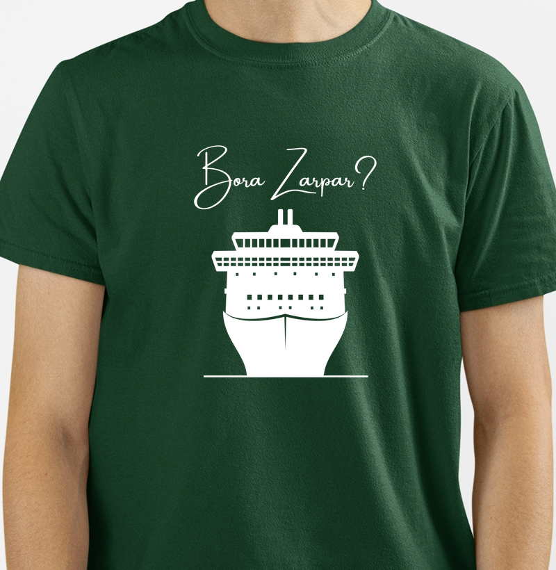 Camiseta "Bora Zarpar?"