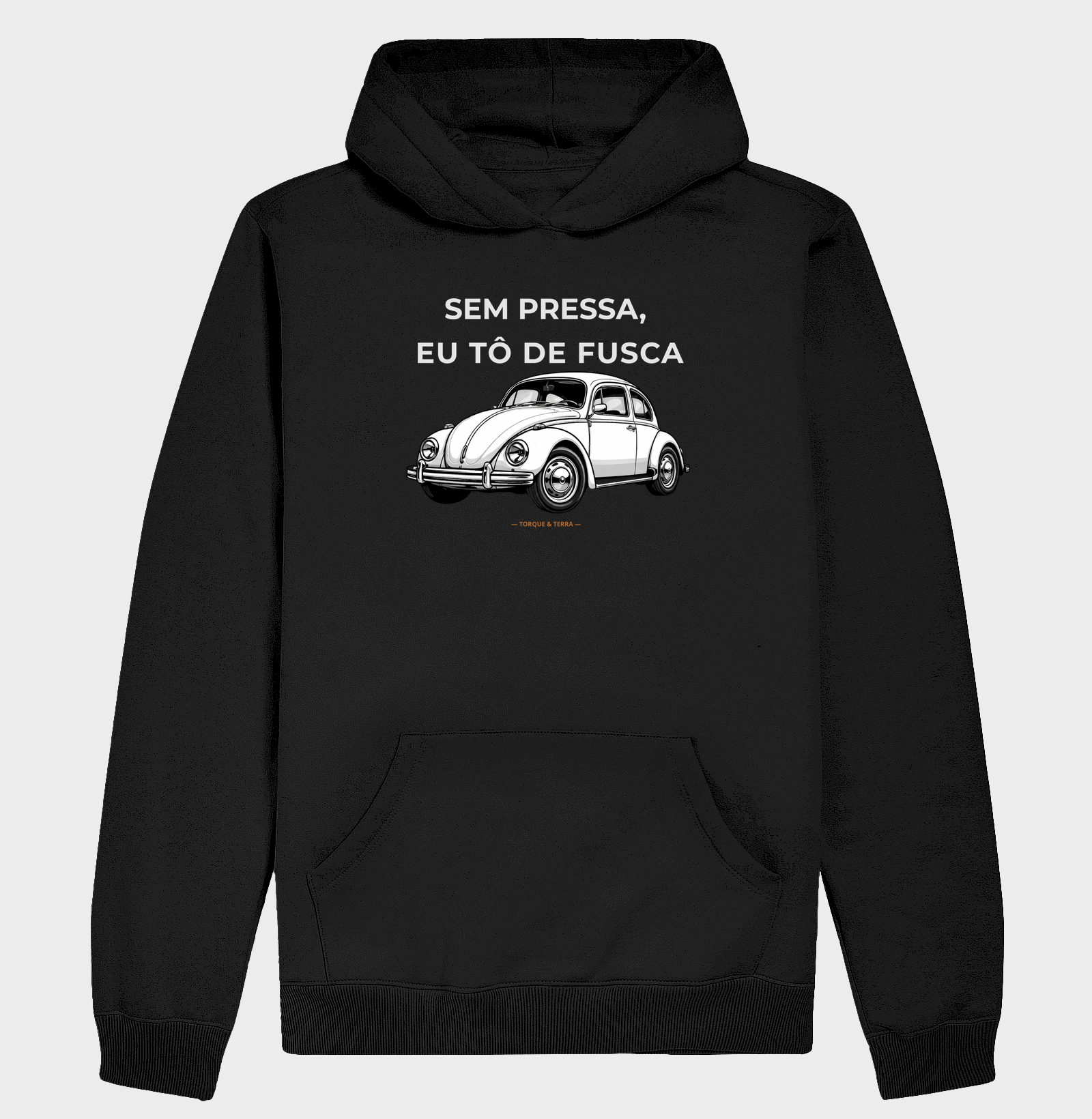 Sem pressa, eu tô de fusca - Branco