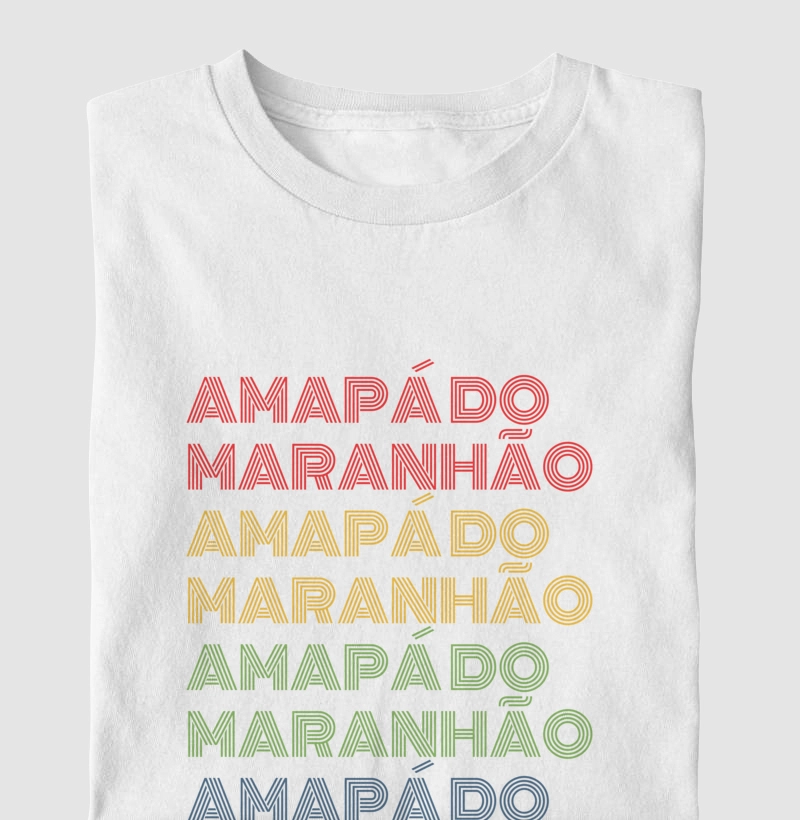 Amapá do Maranhão Letreiro Retrô