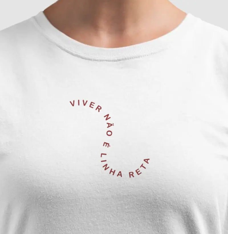 Viver não é linha reta