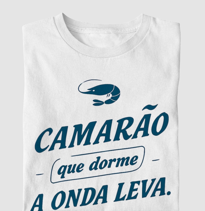 Camiseta Camarão Que Dorme