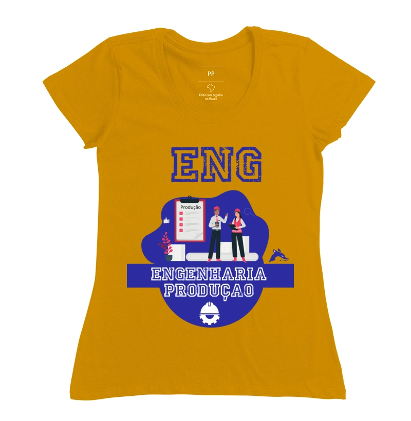 Camiseta Tshirt Engenharia de Produção 0012