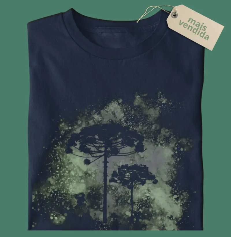 Araucária Aquarela Verde 