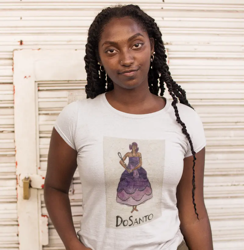 Nanã, pintura a óleo