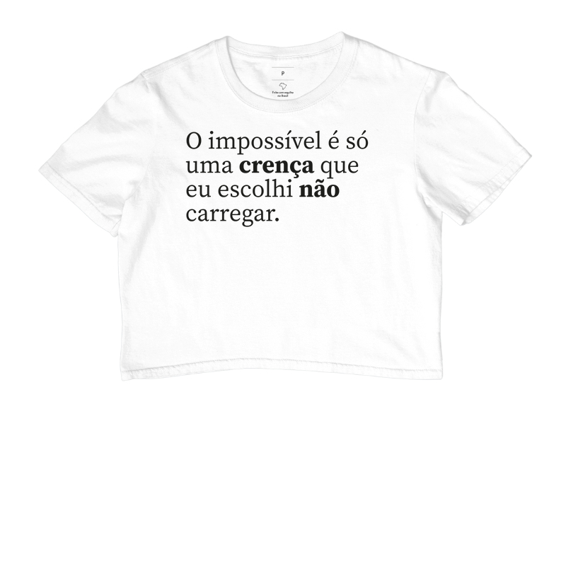 Crença não!