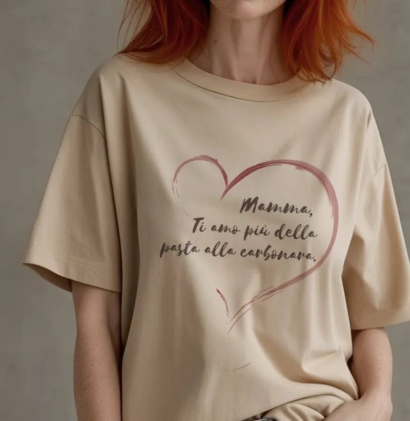 Mamma, Ti amo più della pasta alla carbonara