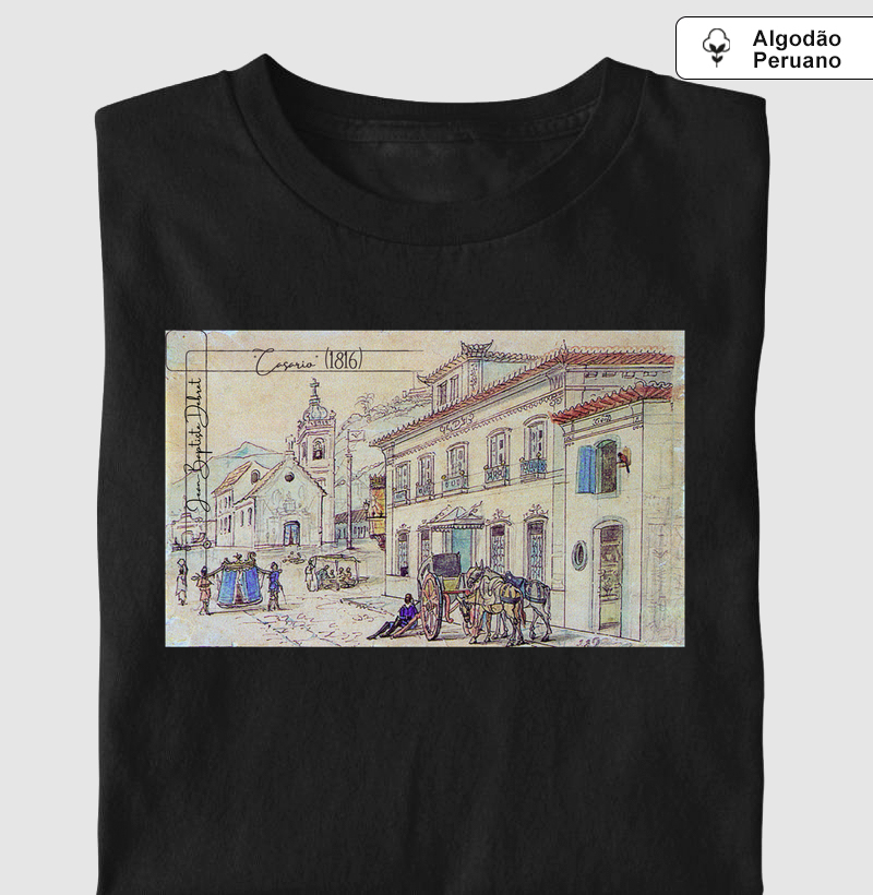 Camiseta Rio Antigo por Debret