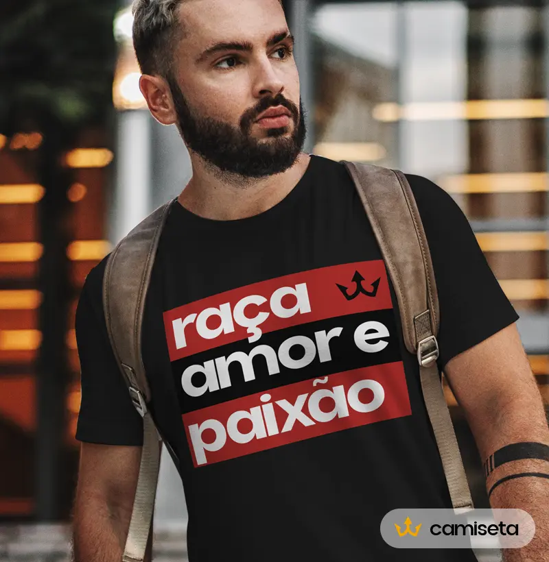 CAMISETA | Raça Amor e Paixão