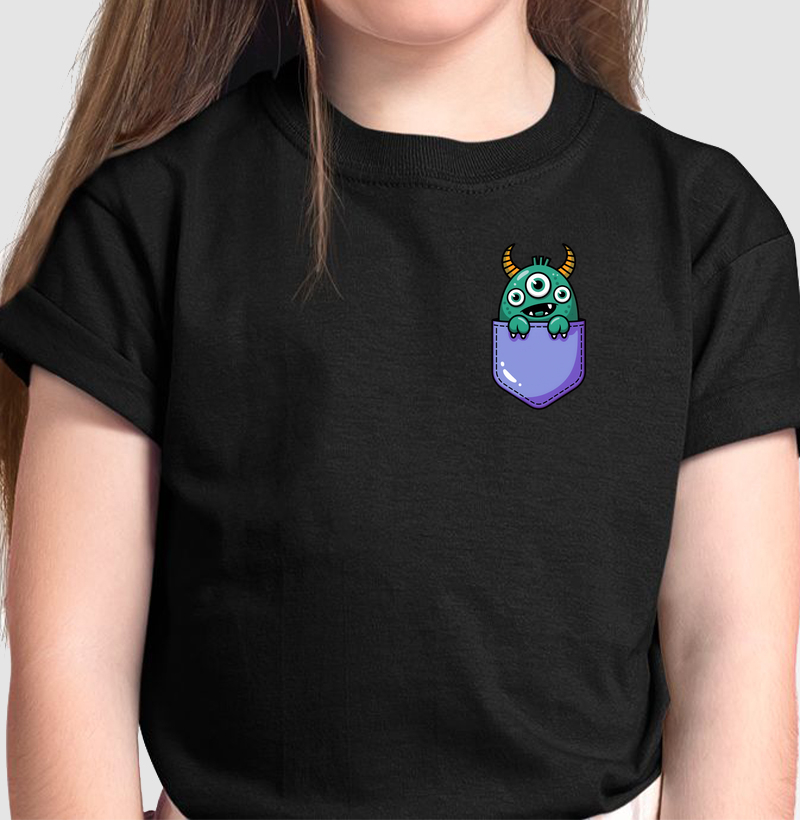 Monstro de Múltiplos Olhos no Bolso Roxo