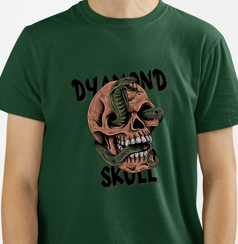 Camiseta Dyamond Skull