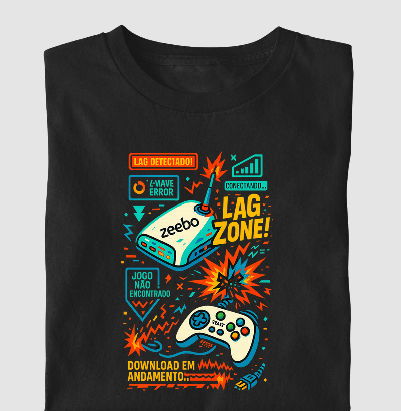 Console Vetor Zeebo Lag Zone