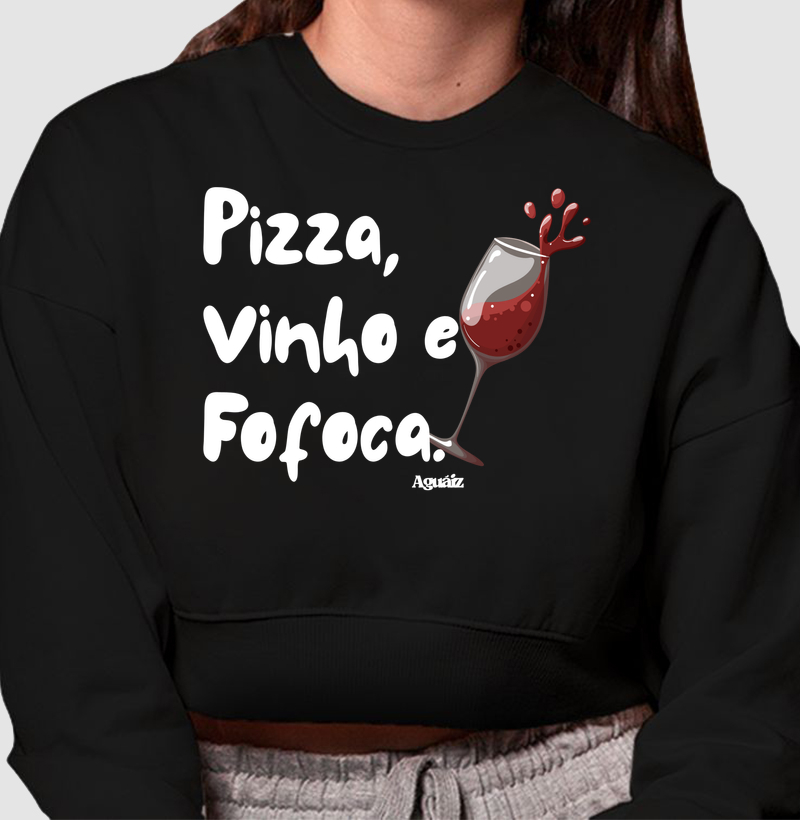 Pizza, vinho e fofoca