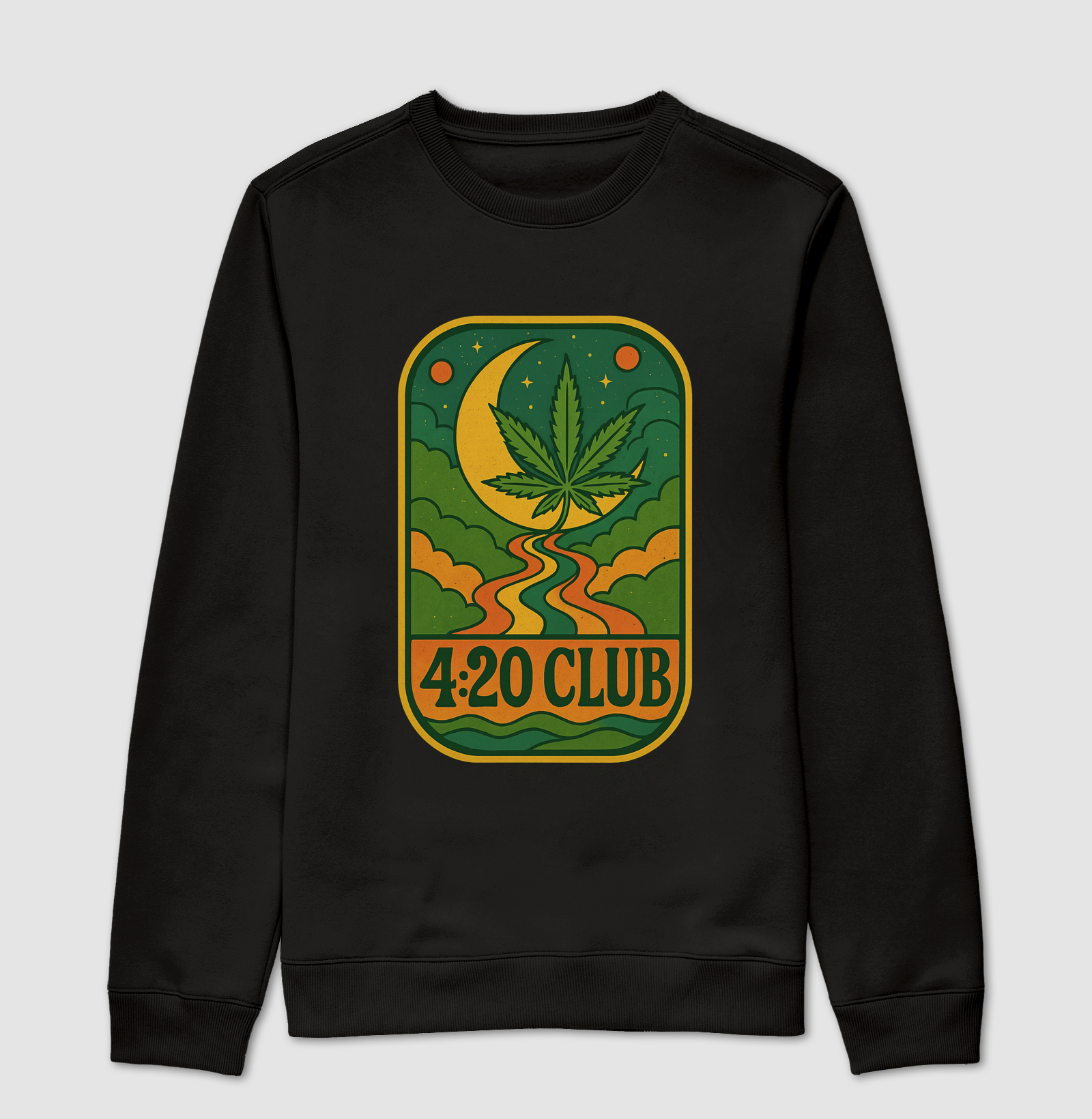 Suéter moletom - 4:20 Club River