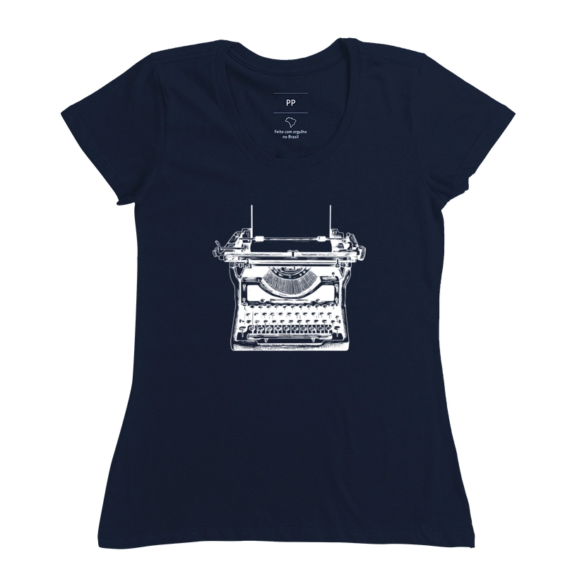 Camiseta Maquina de Escrever