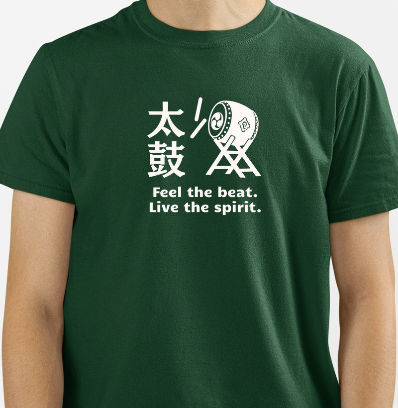 Camiseta Taiko - Batida e Espírito