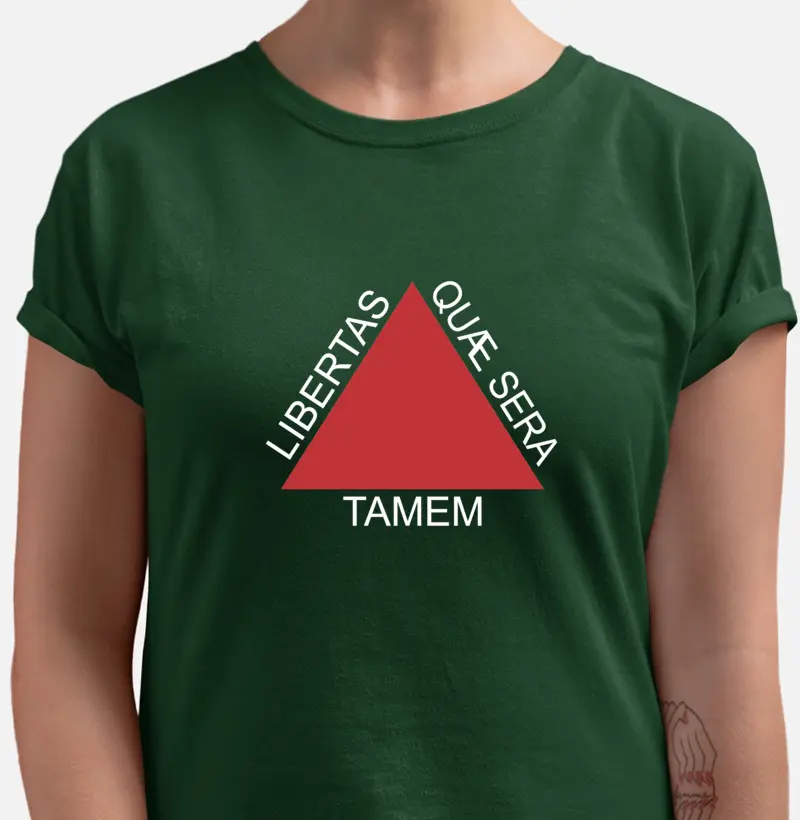 Baby Look Bandeira de Minas