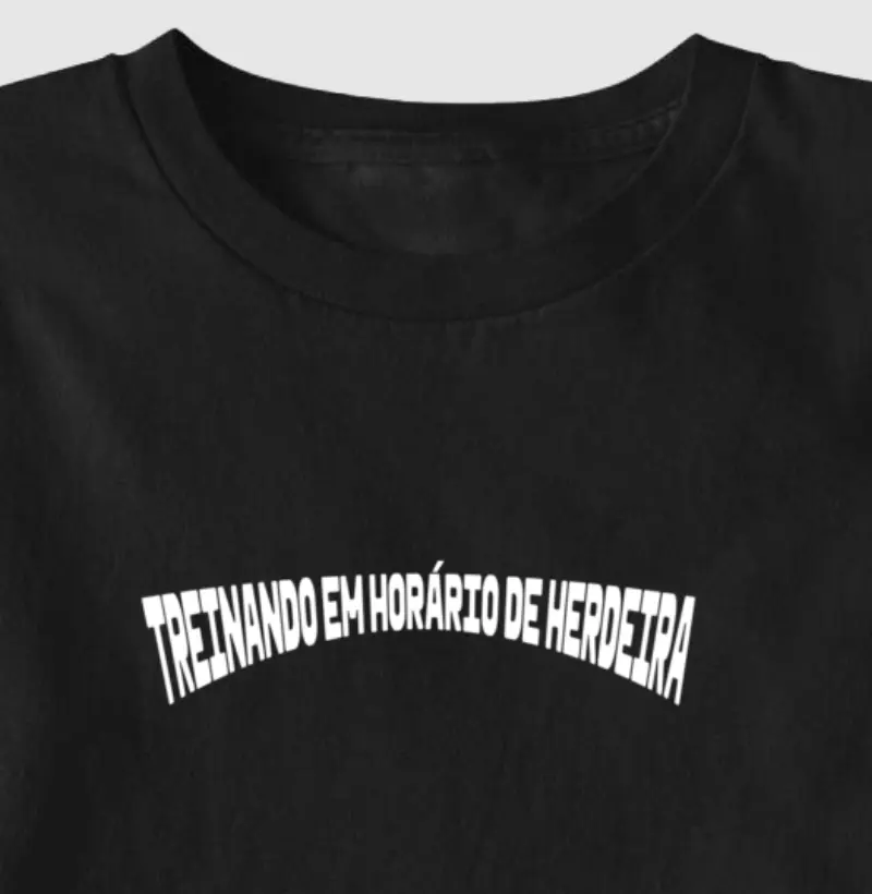 Treino no horário de herdeira
